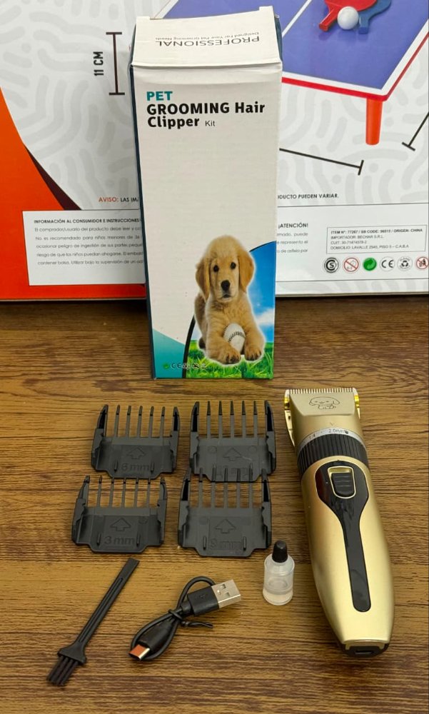 Maquina Cortadora de Pelo para Mascotas