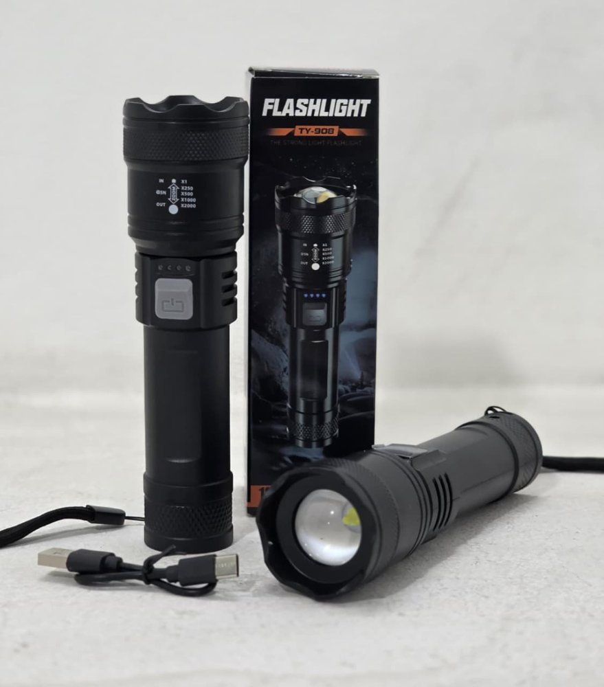Linterna Flashligth Recargable Simple