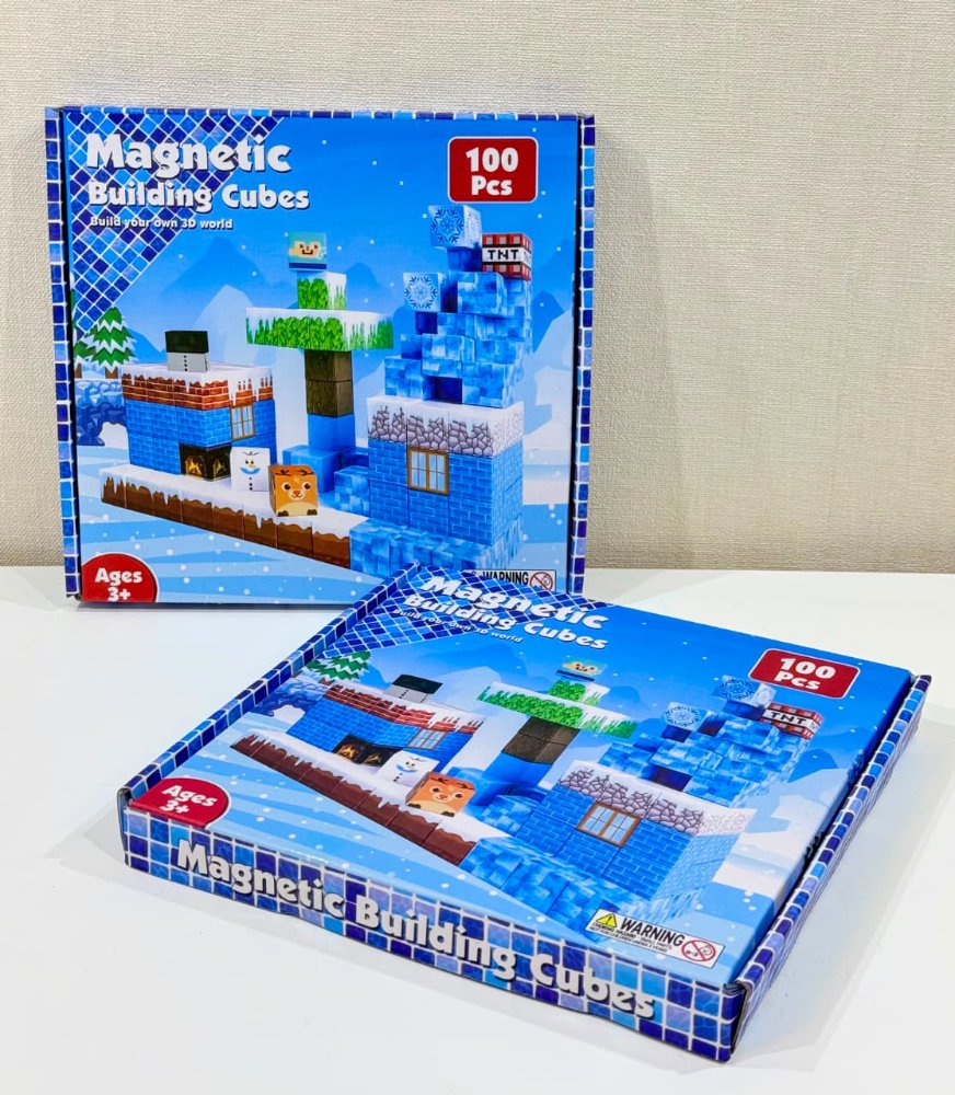 Juego de Cubos Magneticos - 100 Pcs - Ma 006