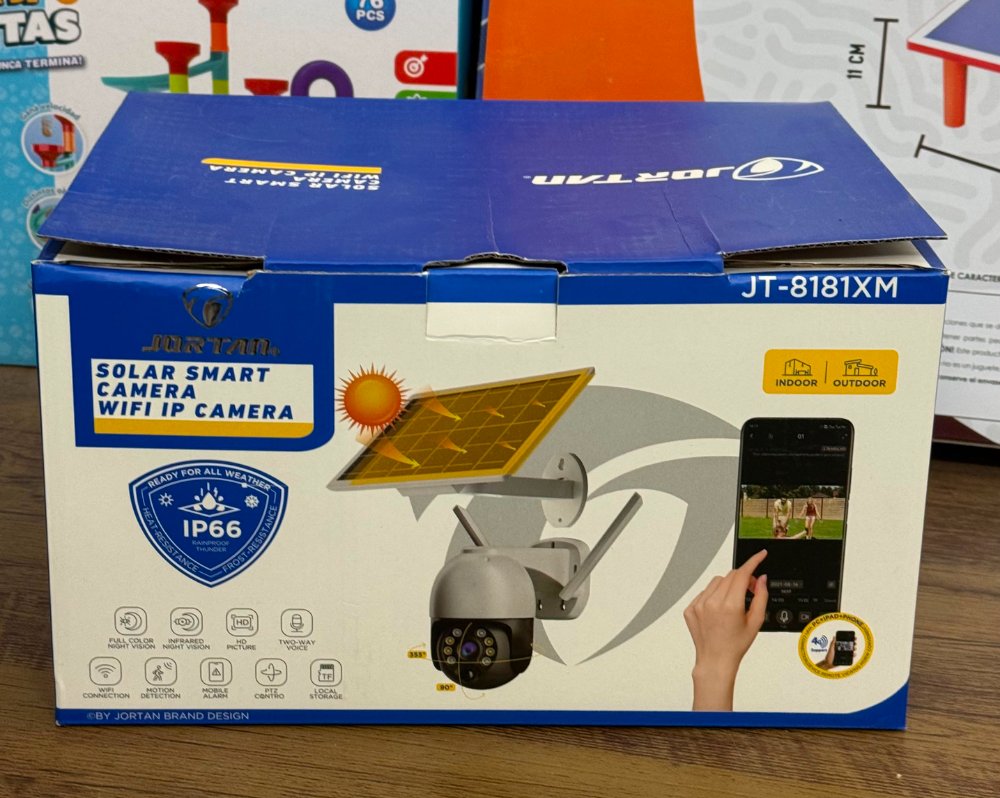Camara de Seguridad Solar Wifi Ip