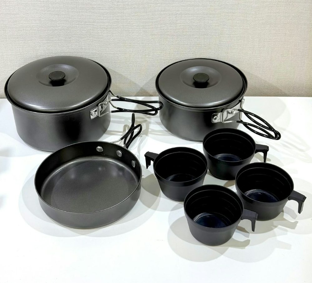 Set de Cocina / Camping - 9 Pcs