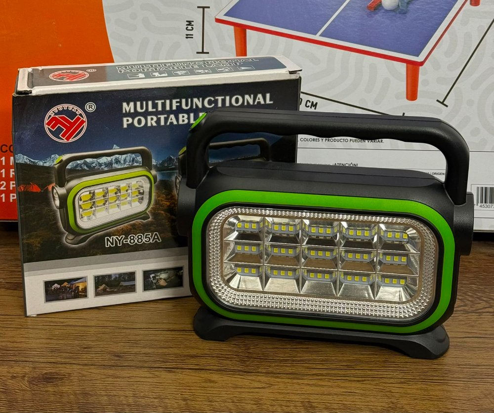 Lampara LED Recargable MULTIFUNCION-NY885A