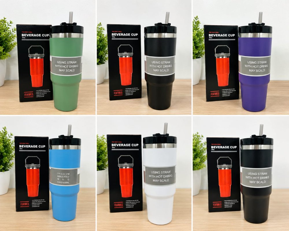 Vaso Hoppy Termico con Sorbete 900ML.