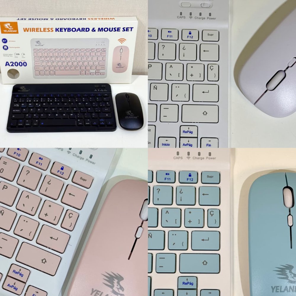 Kit Teclado + Mouse Inalambrico - A20000
