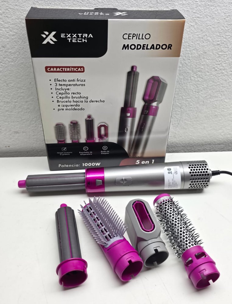 Cepillo Modelador 5 en 1 – Exxtra Tech