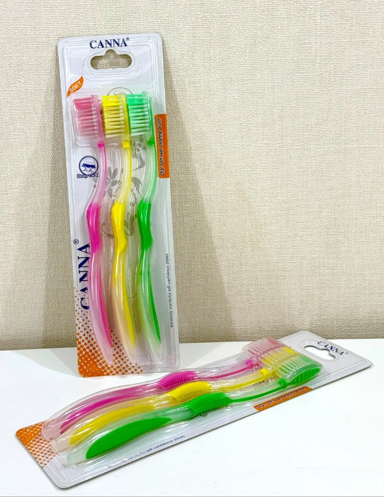 Set de Cepillos Dentales X3 18,5 Cm - CD26425