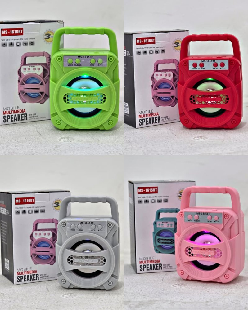 Parlante Bluetooth Portatil LED