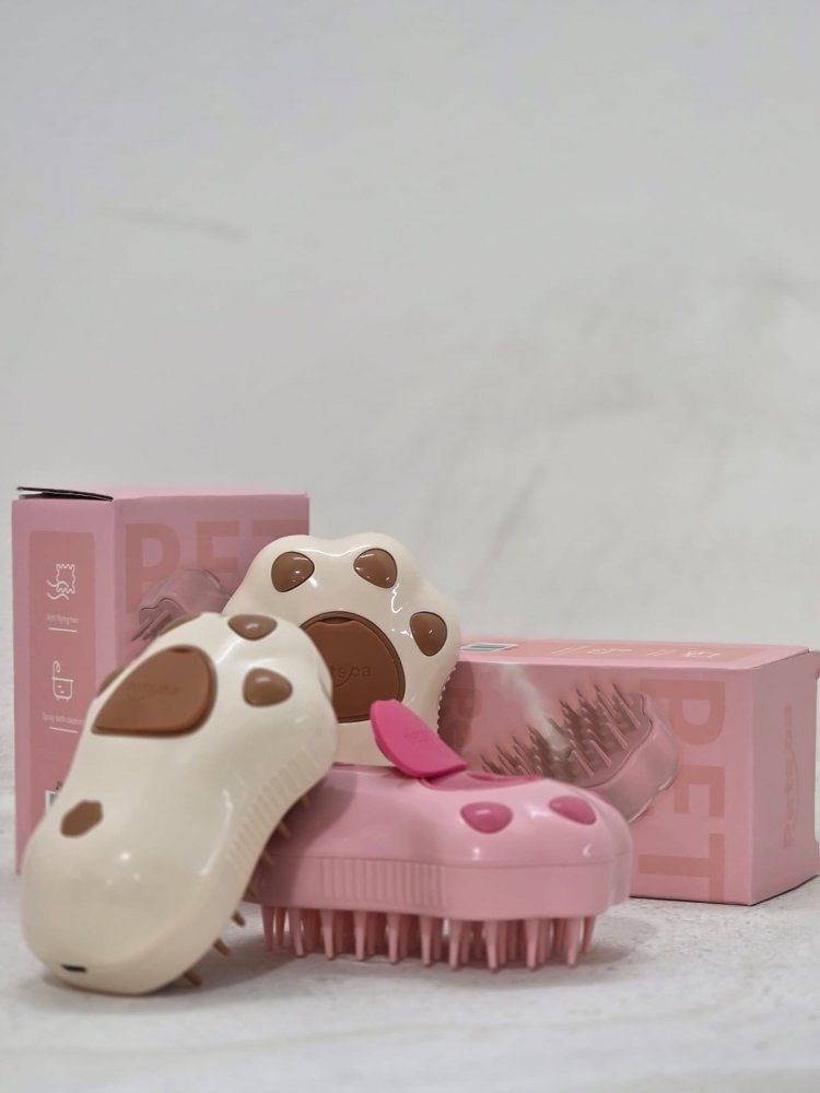 Cepillo para Mascotas con Spray