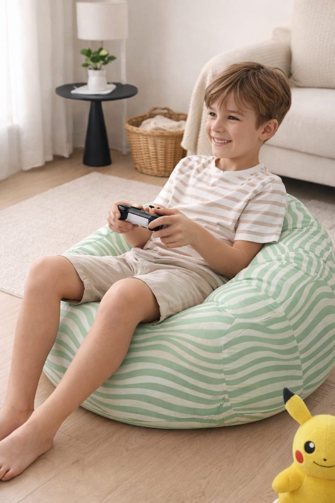 Sillon Puf Inflable Zebra