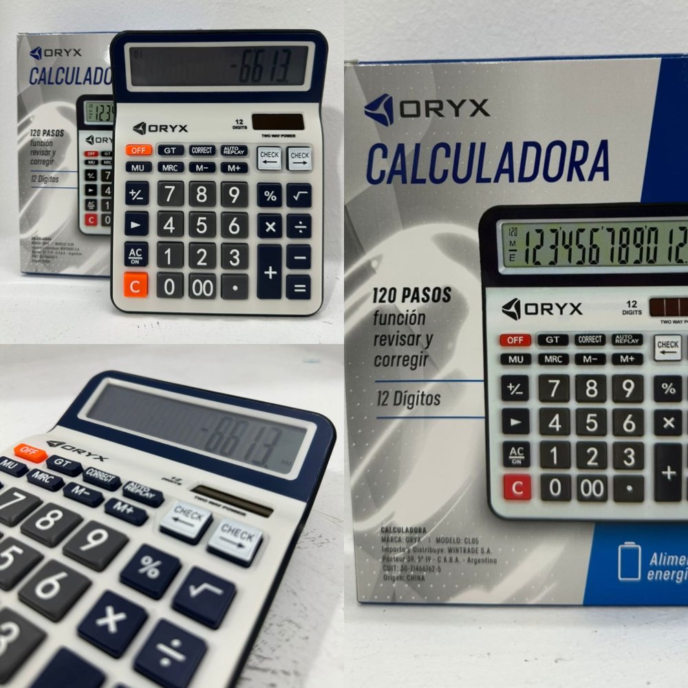 Calculadora Oryx 12 Digitos