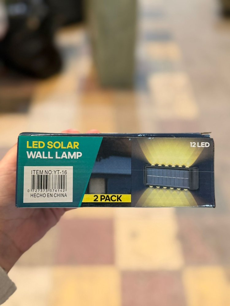 LED Solar Wall Lamp / YT-16