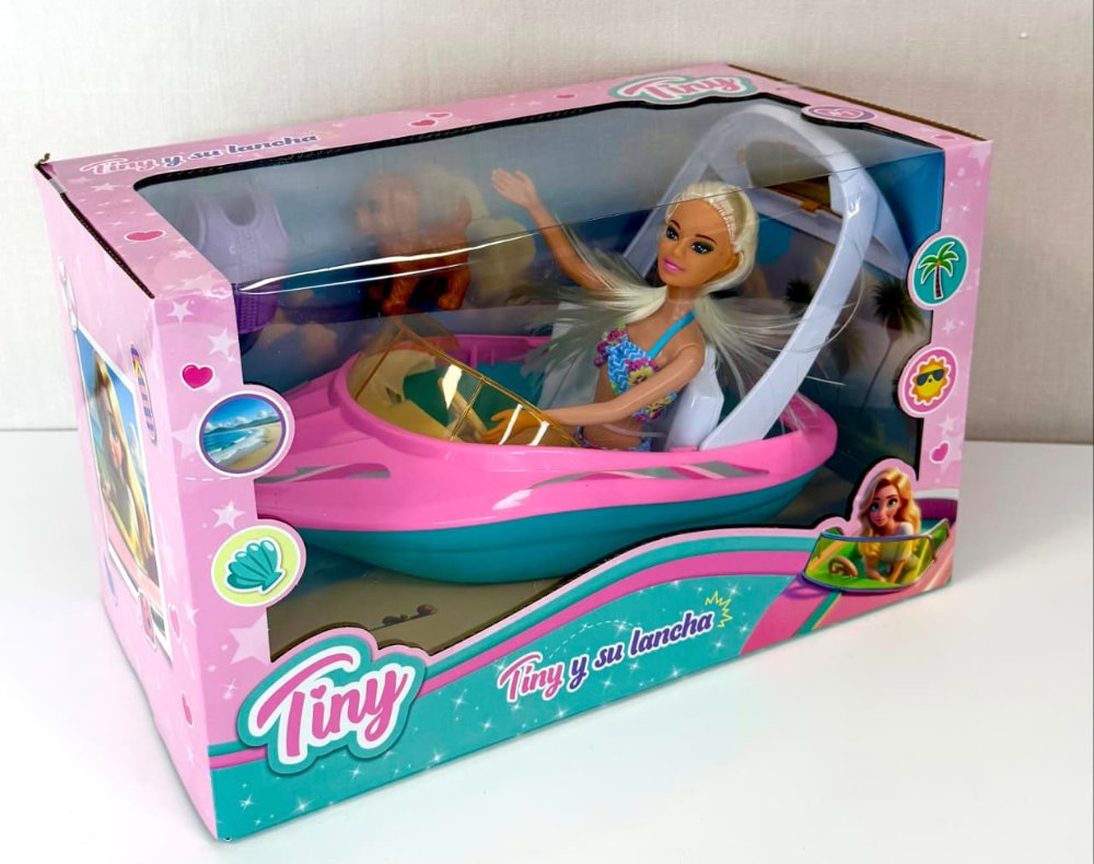 Muñeca Tiny con Lancha - 54458