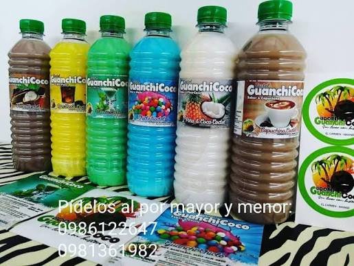 Guanchacas, copteles de sabores