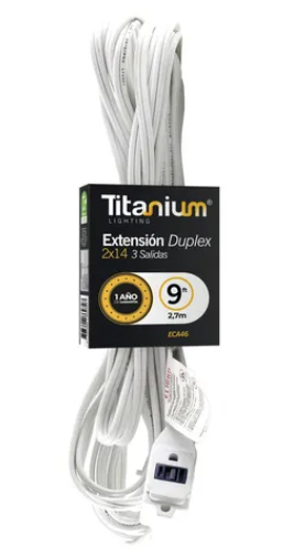 EXTENSION 2 X 14 TITANIUM 15 FT ( 4.5 MTS )