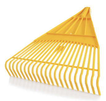 RASTRILLO AMARILLO PLASTICO