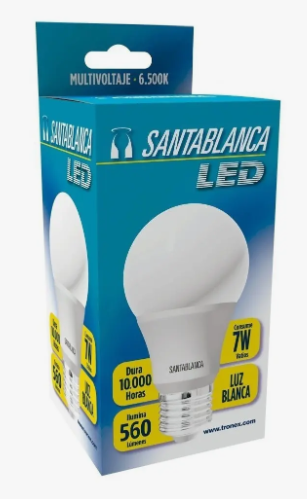 BOMBILLO SANTABLANCA 12W
