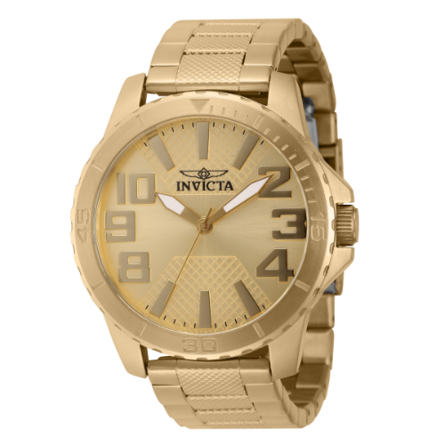 Invicta Speedway Valor Men's Watch - 48mm, Gold (46306)