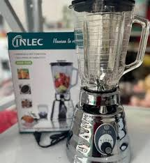 Licuadora Inlec 1.25lt niq/neg 3vel. 8060-7006