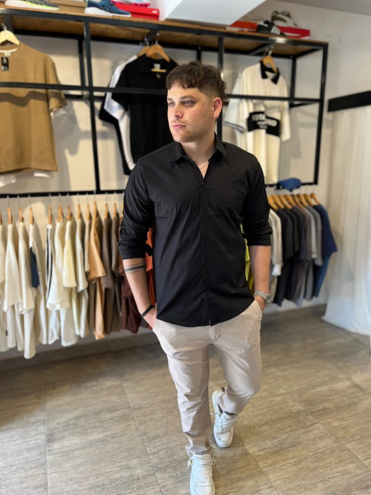 Camisa Harbak Negra