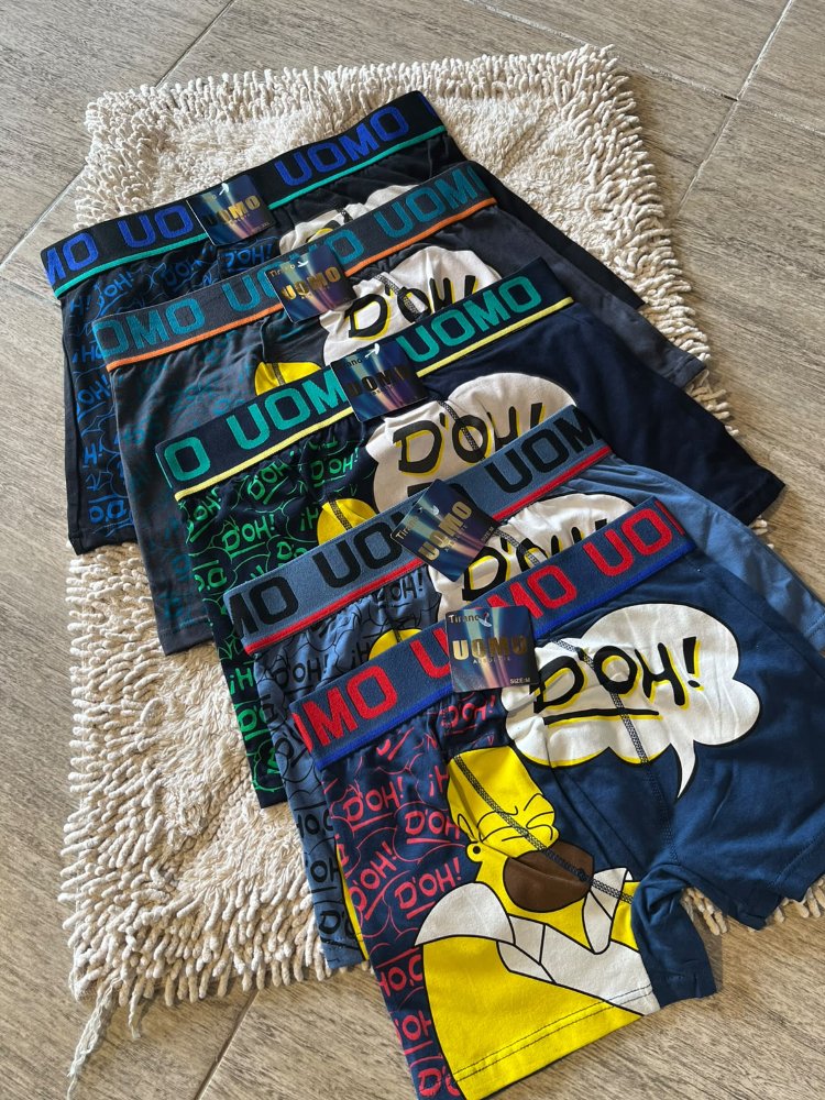 Boxer uomo homero