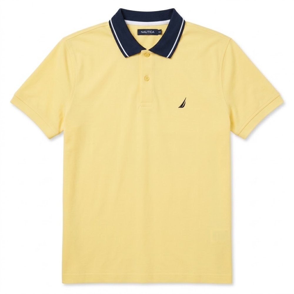 CAMISA NAUTICA, COLOR AMARILLO, TALLA M