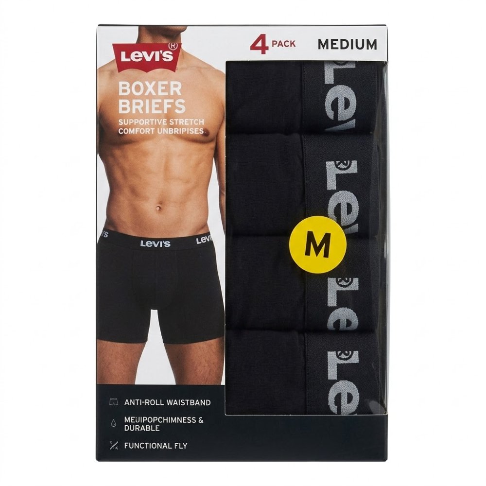 BOXERS LEVI´S, TALLA M y L, 4 PIEZAS