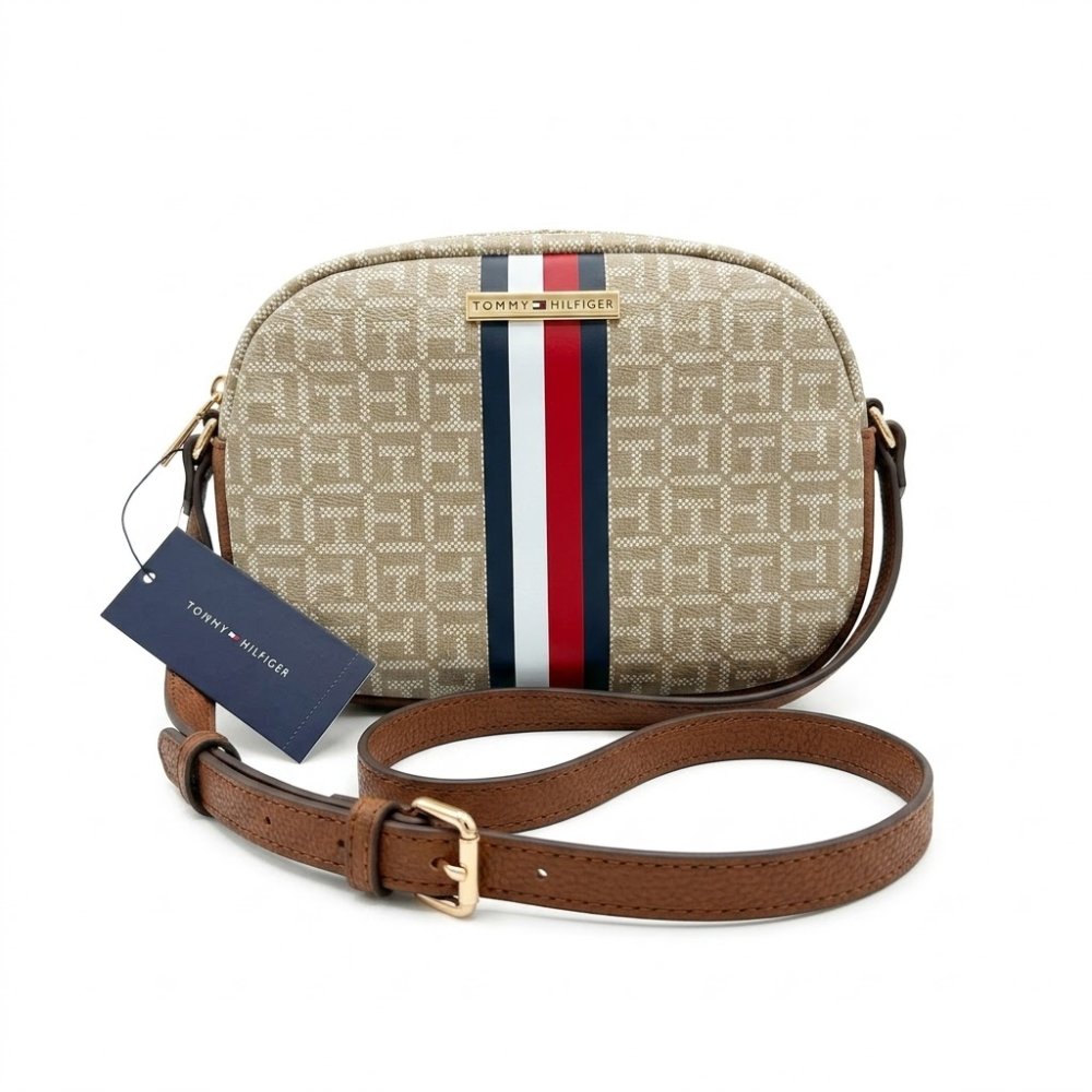 BOLSO CROSSBODY, ESTILO CÁMARA, TOMMY HILFIGER