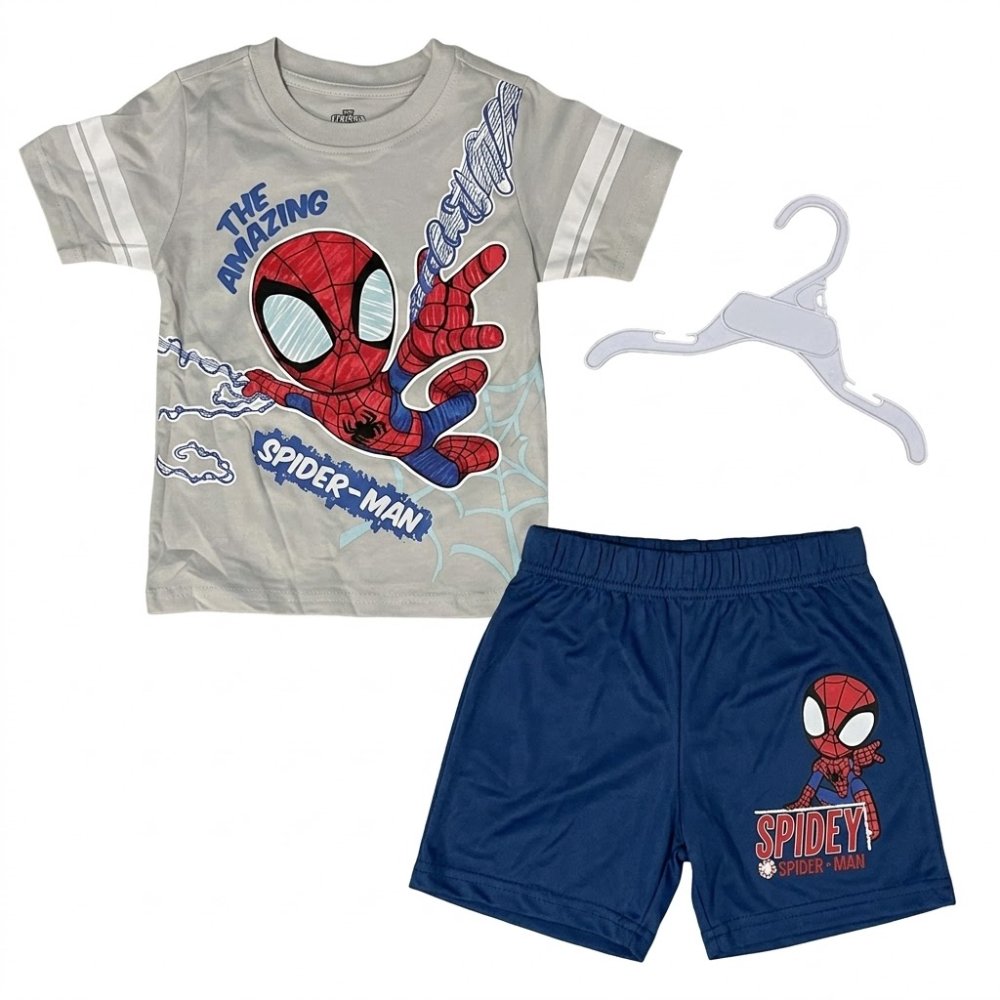 NIÑO: SPIDER MAN, SET DEPORTIVO "THE AMAZING SPIDEY", TALLAS 3 Y 4