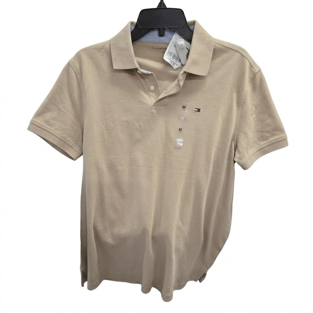 CAMISA TOMMY COLOR BEIGE, TALLA M