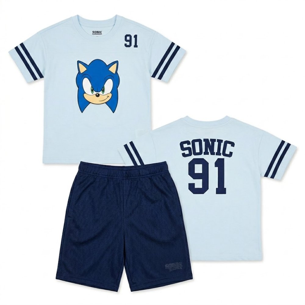NIÑO: SONIC, SET DEPORTIVO THE HEDHEHOG, "TEAM SONIC 91", TALLA 7