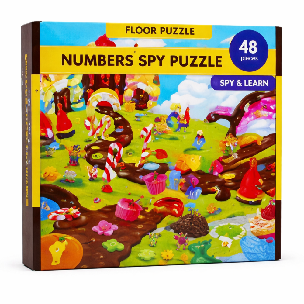 Rompecabezas de espías con números (Numbers Spy Puzzle)