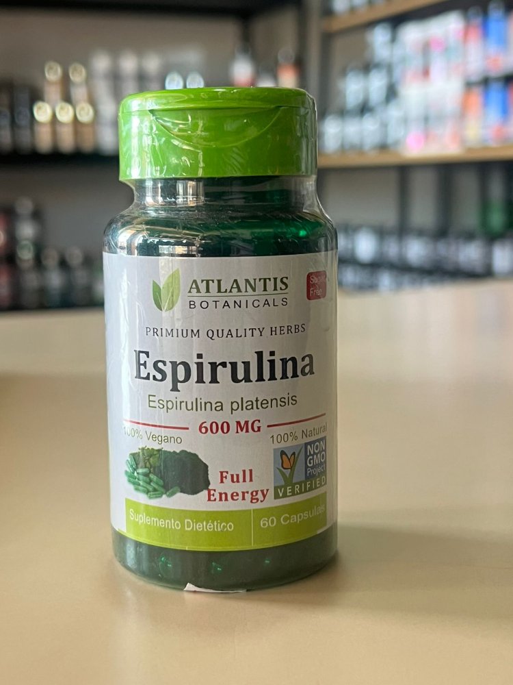 ESPIRULINA ATLANTIS 60 CAP