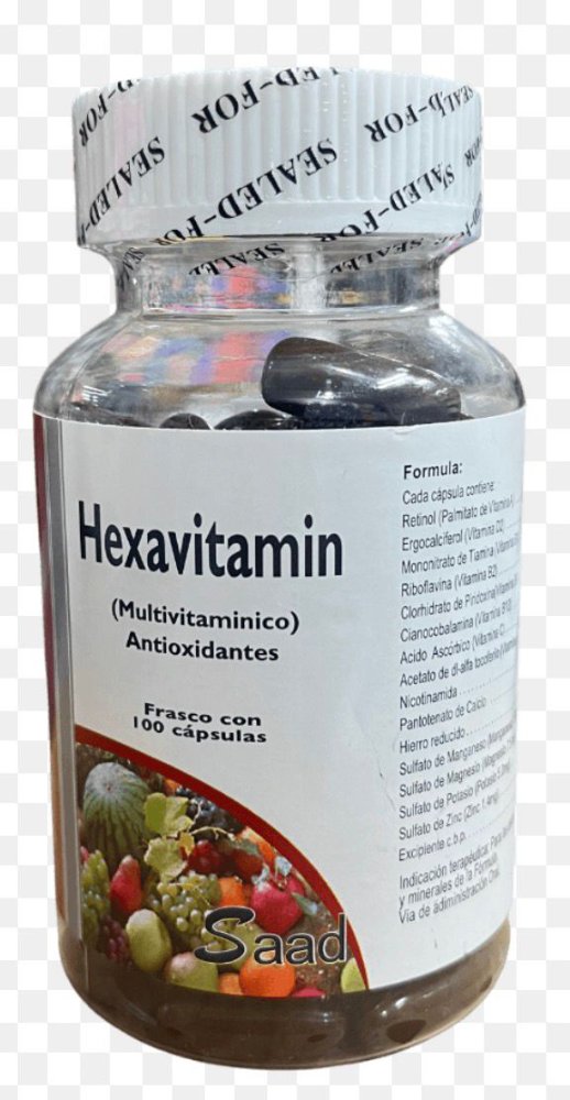HEXAVITAMIN SAAD 100 CAP