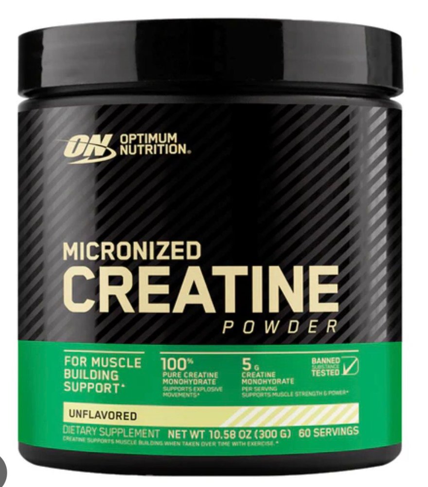 Creatina OPTIMUM NUTRITION 60 Sin sabor