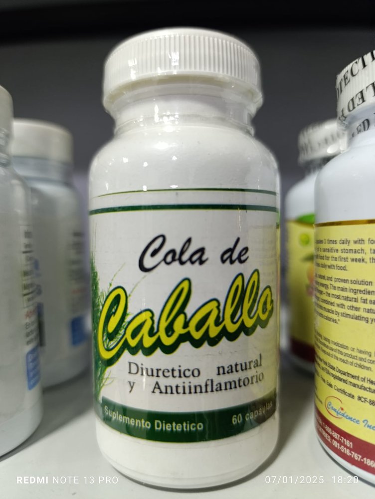 COLA DE CABALLO 60 CAP