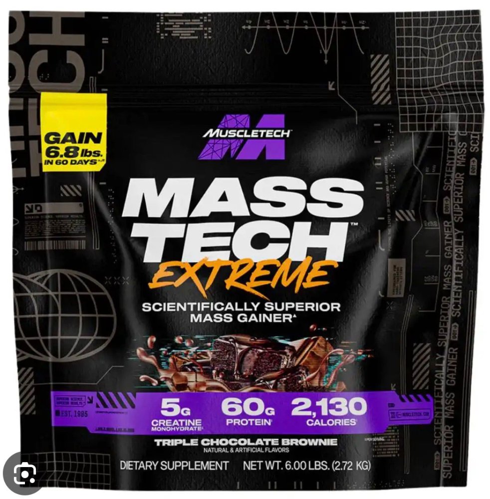 MASS TECH 6LB CHOCOLATE, VAINILLA