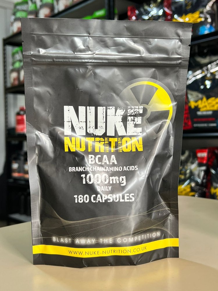 BCAA NUKE NUTRITION FUNDA PASTILLAS