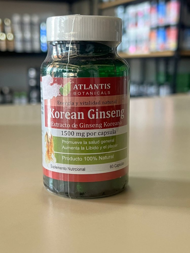 KOREAN GINSENG ATLANTIS 60 CAP