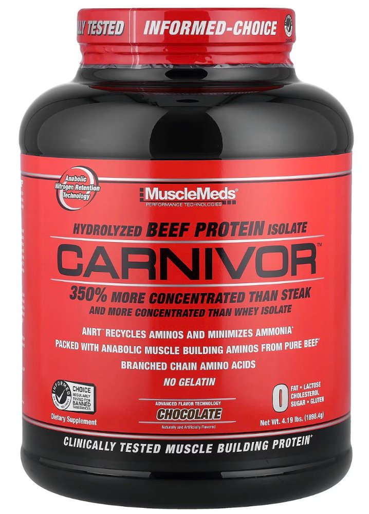 CARNIVOR ISO 4LB CHOCOLATE, VAINILLA