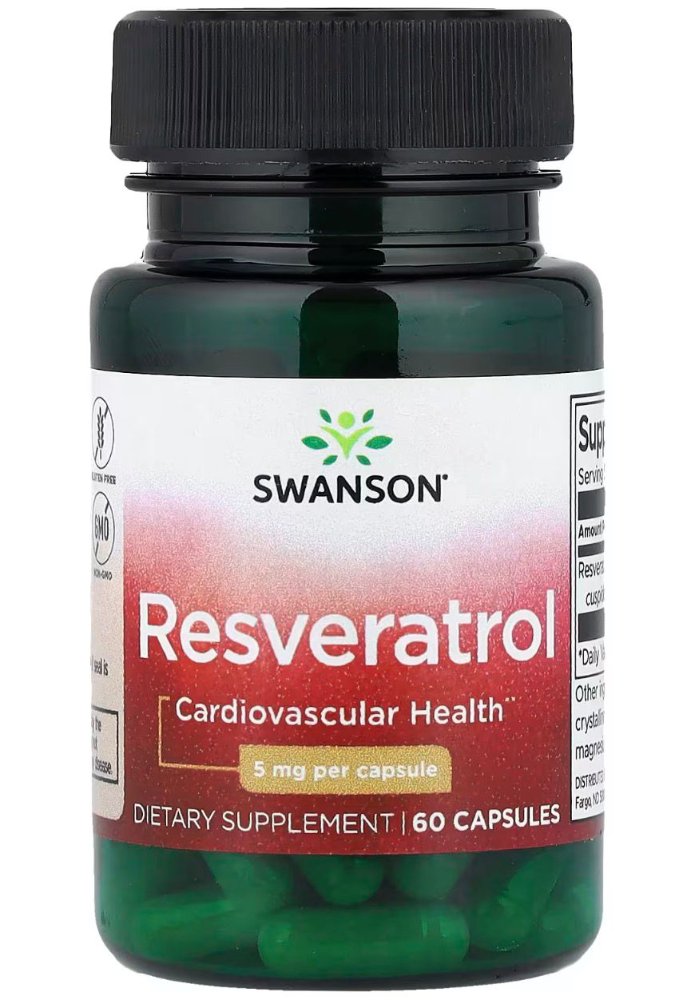 RESVERATROL SWANSON 60 CAP