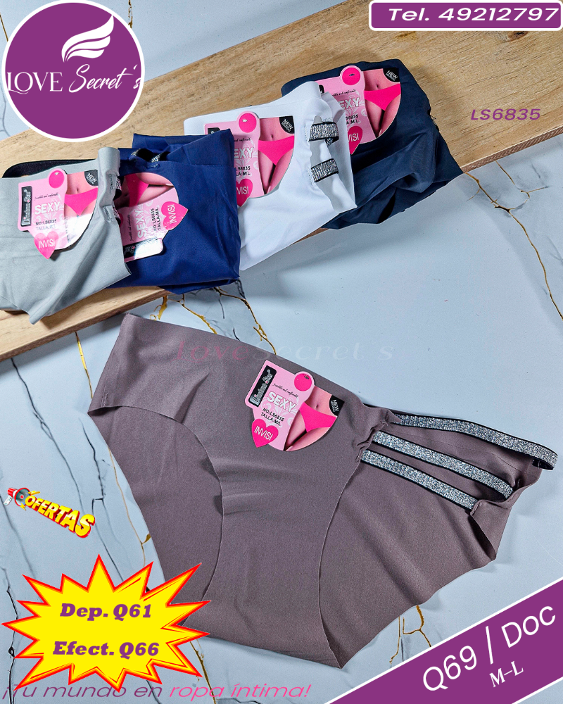 BIKINI LASER DETALLE CINTURA LS6835