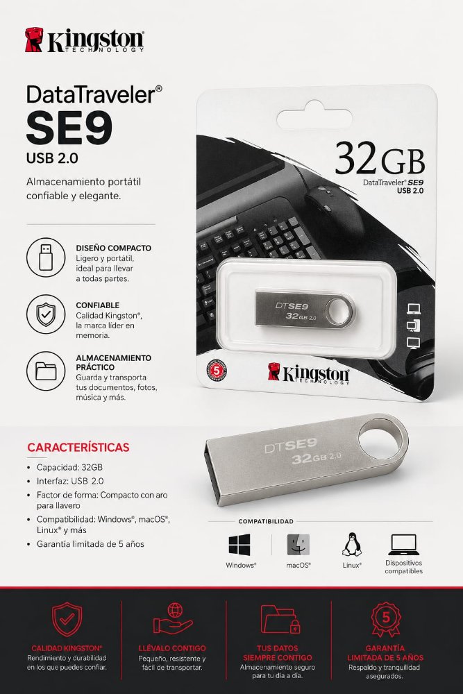 MEMORIA USB  32GB