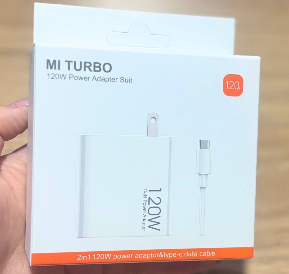 CARGADOR 120W XIAOMI TURBO