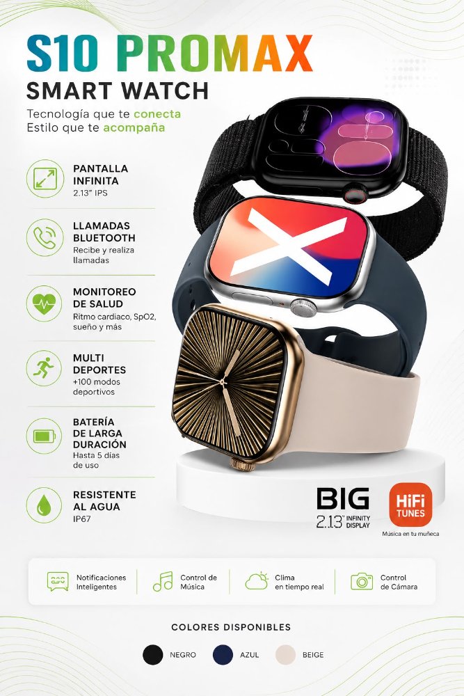 RELOJ S10 PROMAX