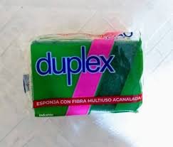 Esponja acanalada duplex