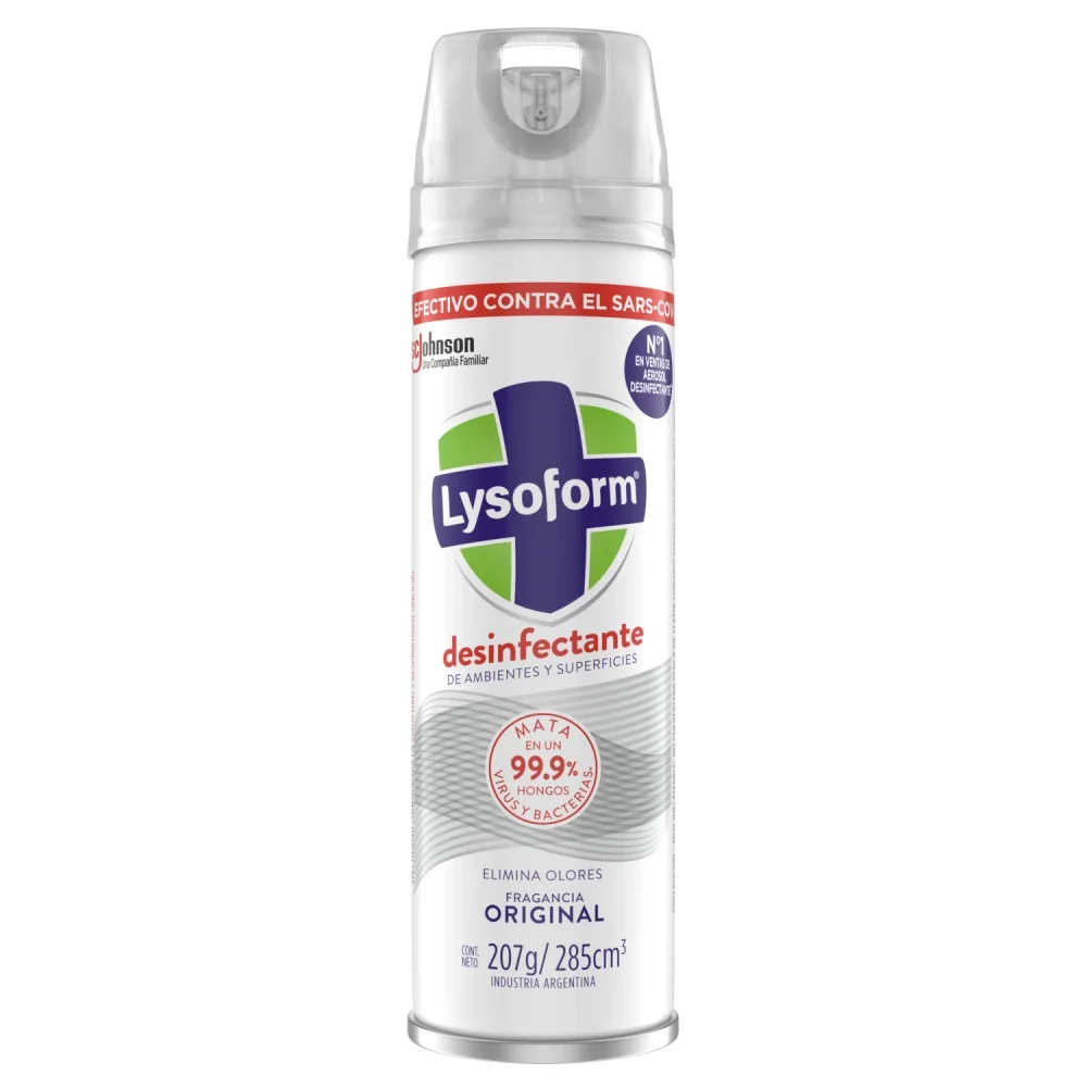 Desinfectante Lysoform Aerosol Original 285ml