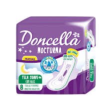 Toallas higiénicas Doncella nocturnas