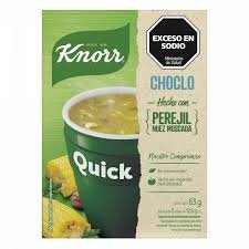 Sopa quick choclo y perejil x5sobres