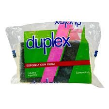 Esponja Con Fibra Multiuso Duplex 1 Un