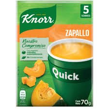 Sopa quick zapallo x5 sobres